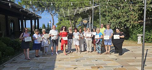 Foto 2° Educational staff meeting a Gradara