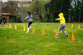 gioco di percorso a ostacoli