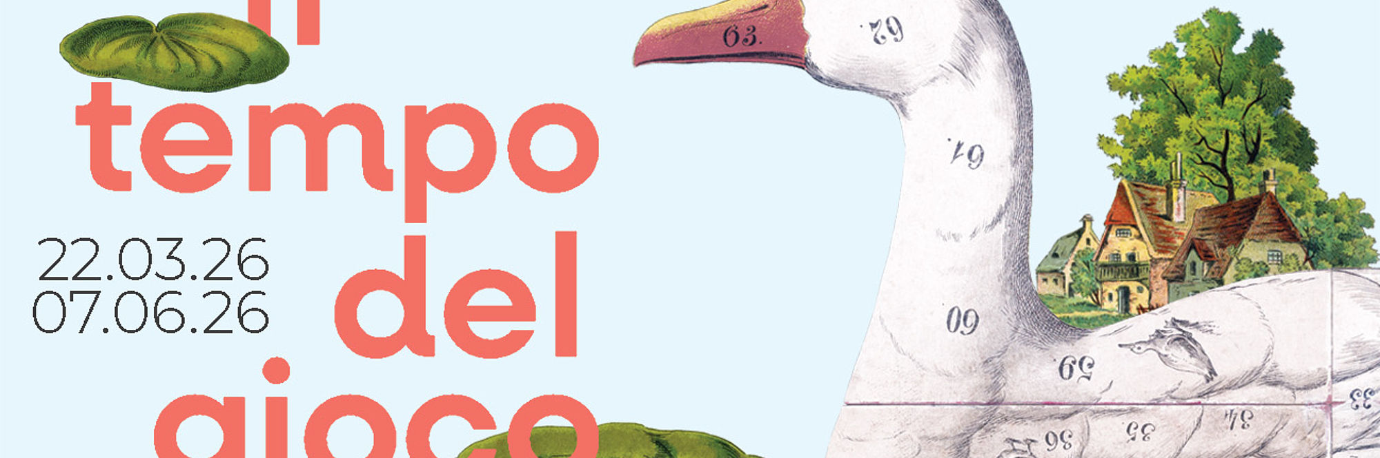 Grafica della mostra al museo MARV il Tempo del Gioco