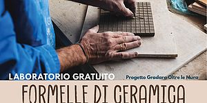 Locandina laboratorio di ceramica gratuito