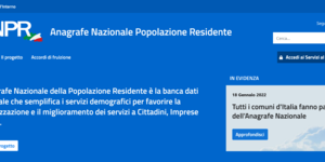 Certificati anagrafici gratuiti scaricabili da ANPR