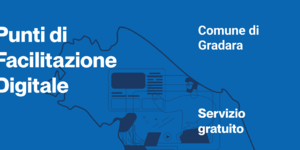 Disegno di persona seduta davanti al computer