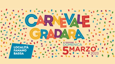 Manifesto evento Carnevale a Gradara