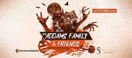 Grafica Evento Addams Family & Friends a Gradara