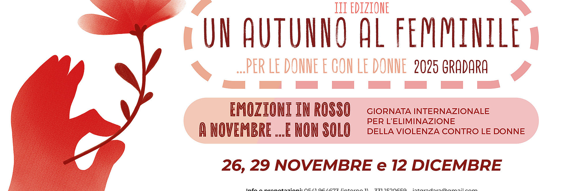 Immagine grafica dell'iniziativa Emozioni a Novembre