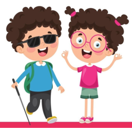 Disegno di bambino e bambina